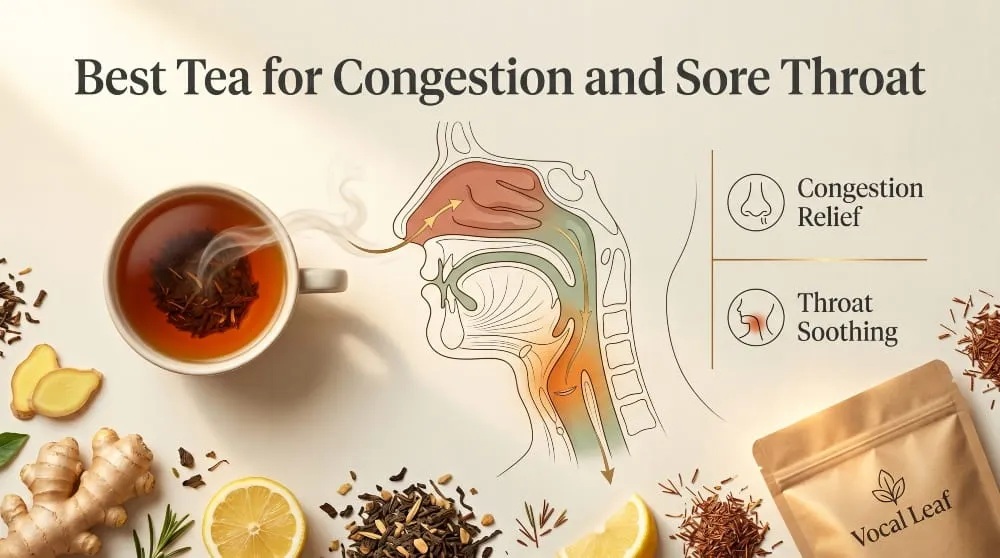 Best Tea for Congestion and Sore Throat