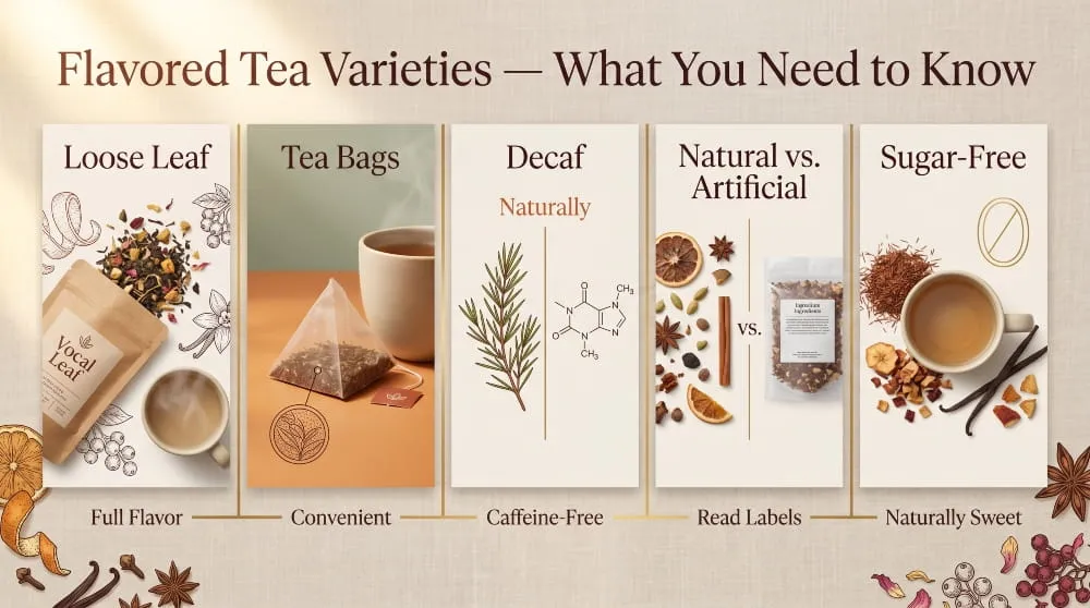Flavored Tea Varieties