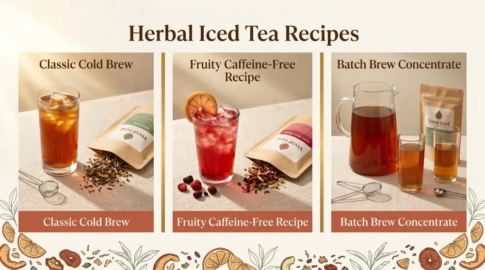 Herbal Iced Tea Recipes