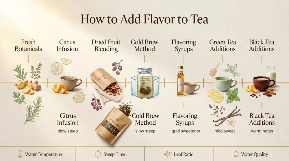 How to Add Flavor to Tea
