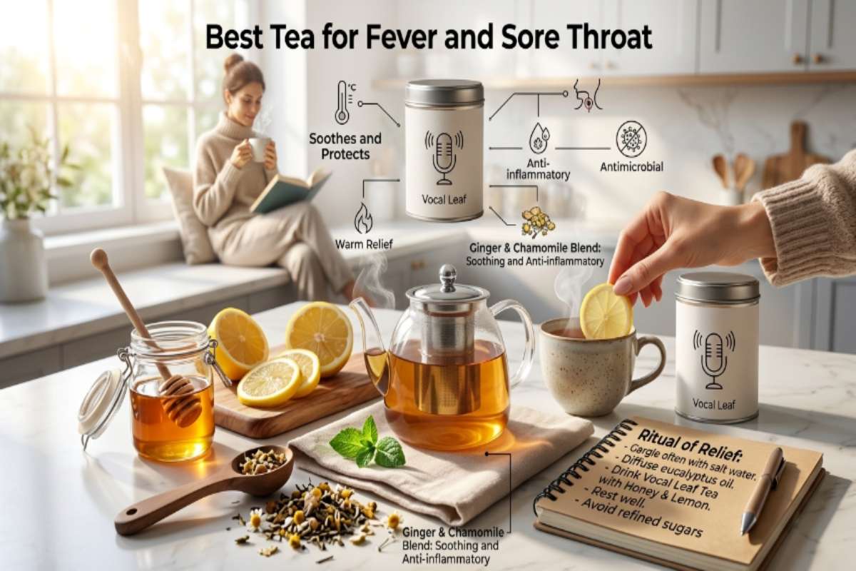 Best Tea for Fever and Sore Throat