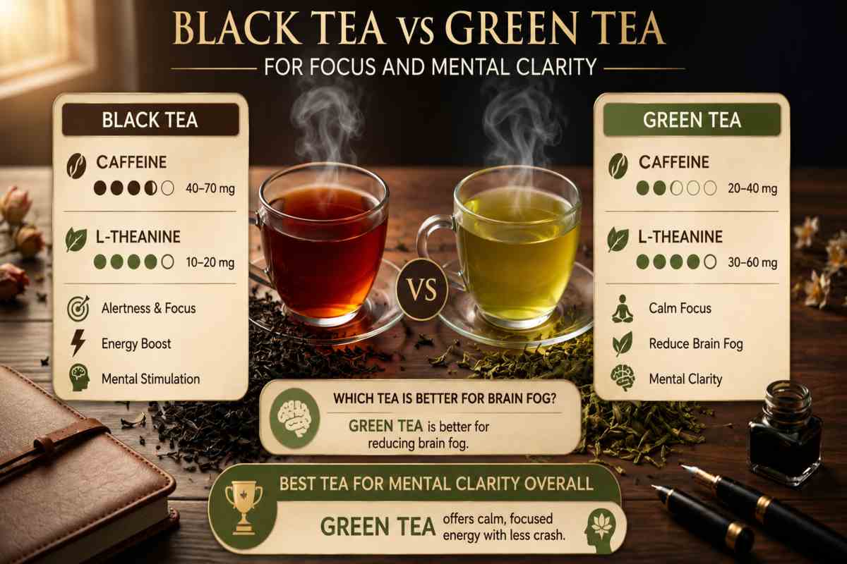 Black Tea VS Green Tea