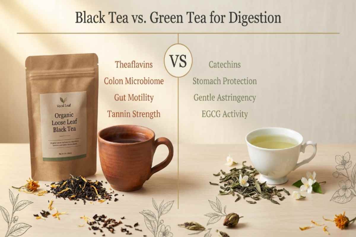 Black Tea vs Green Tea for Digestion