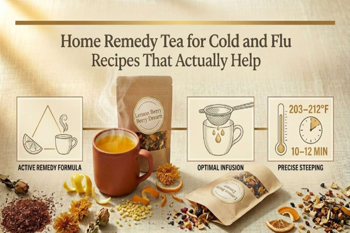 Home Remedy Tea for Cold and Flu