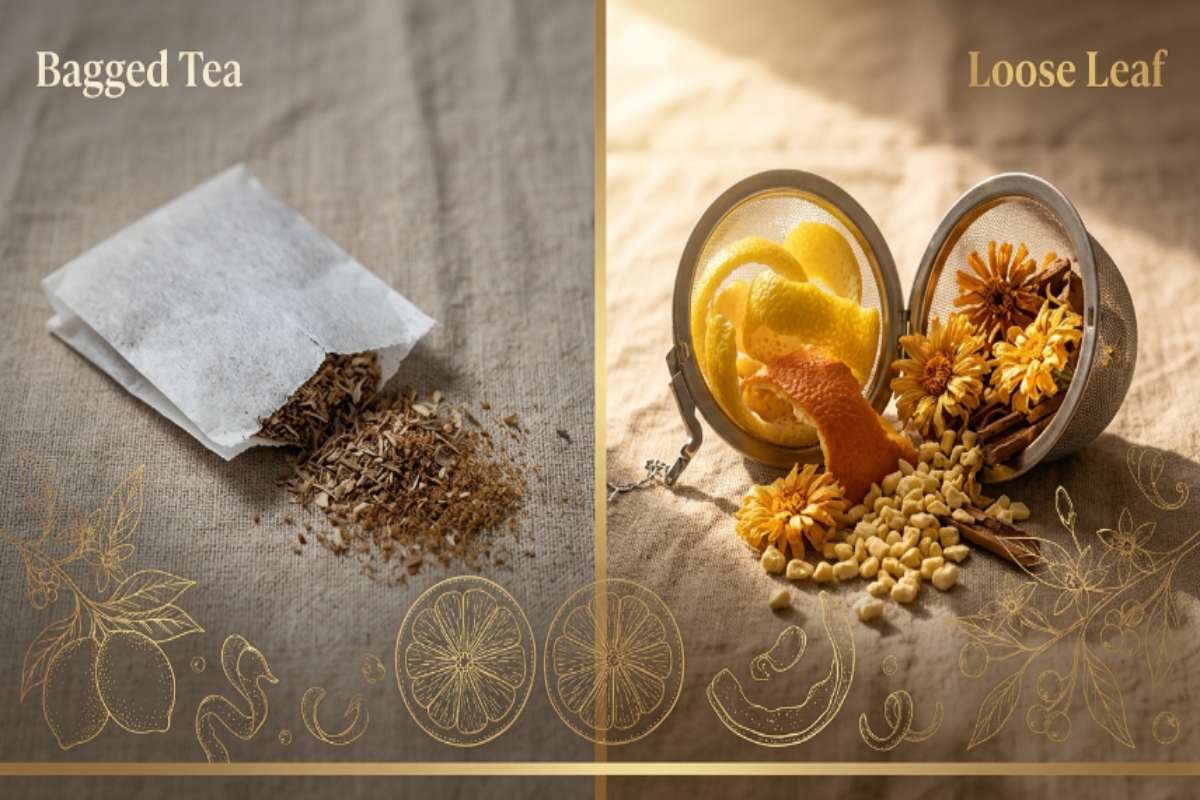 How It Differs From Bagged Tea