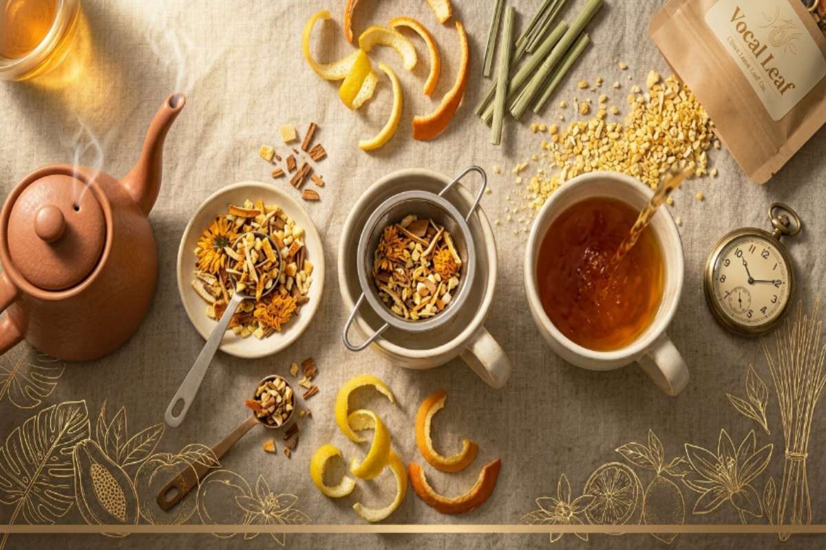 How to Brew Citrus Loose Leaf Tea