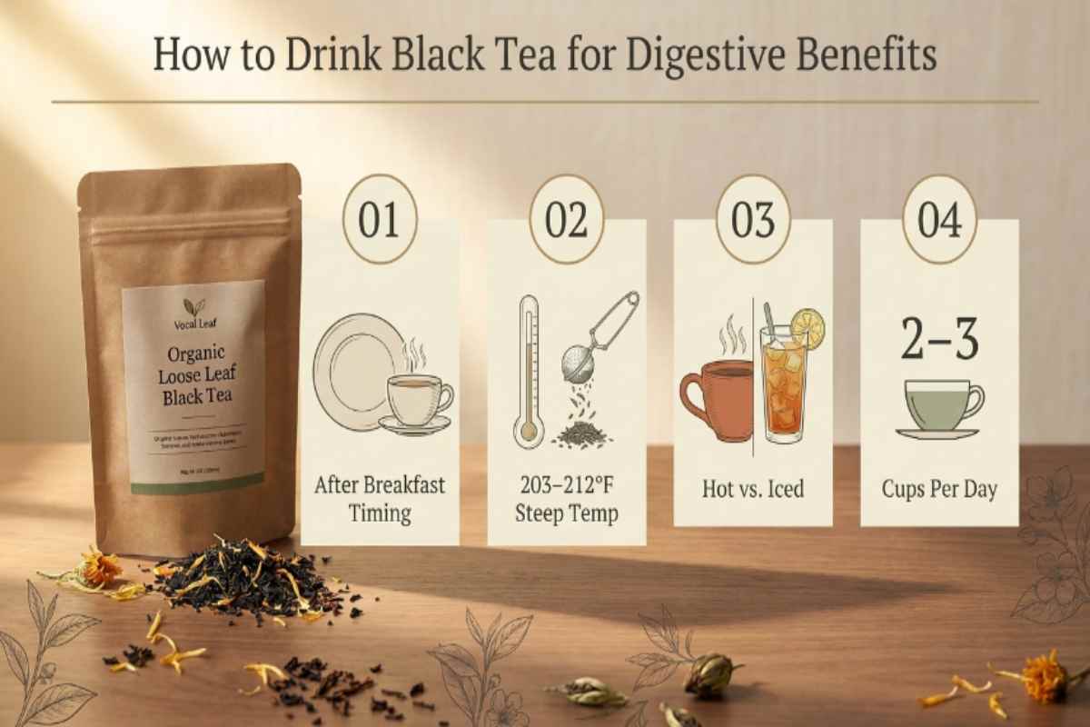 How to Drink Black Tea for Digestive Benefits