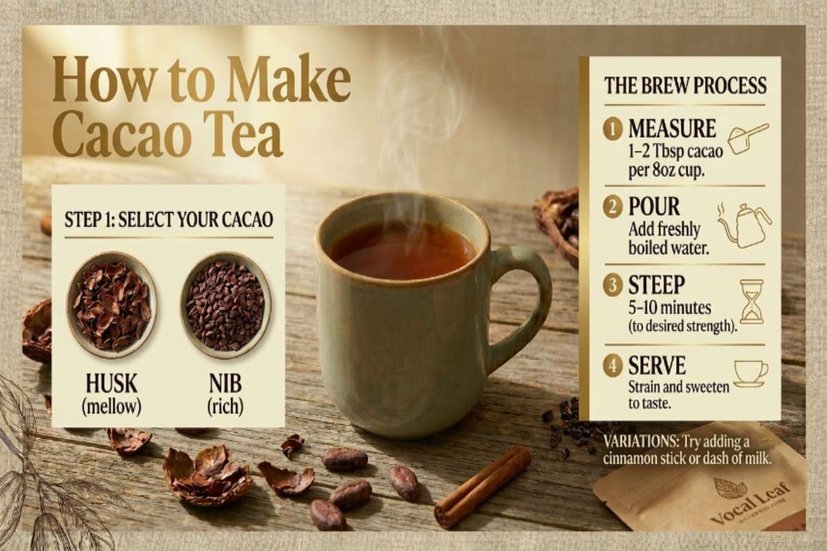 How to Make Cacao Tea