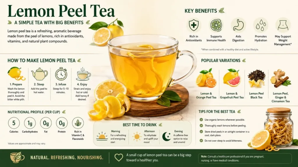 Lemon Peel Tea