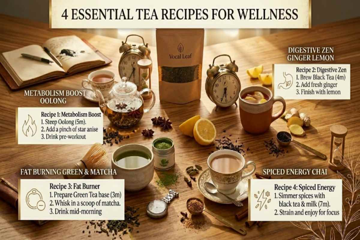 Tea Recipes for Wellness