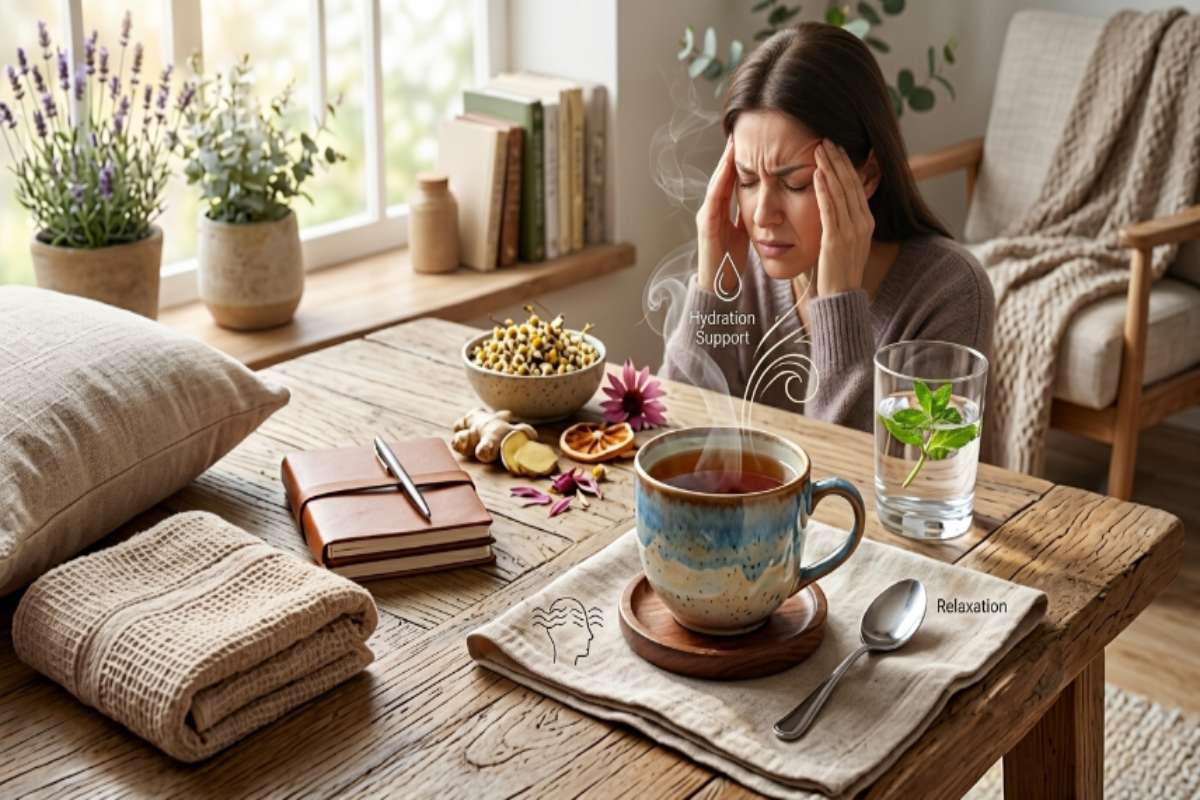 Tea for Fever and Body Aches or Headache