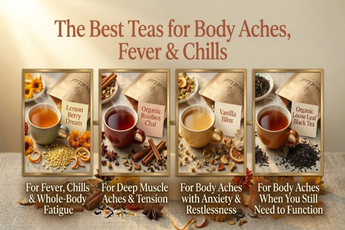 The Best Teas for Body Aches, Fever and Chills