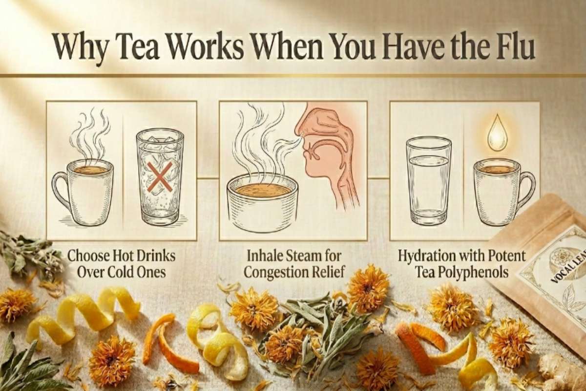 Why Tea Works When You Have the Flu