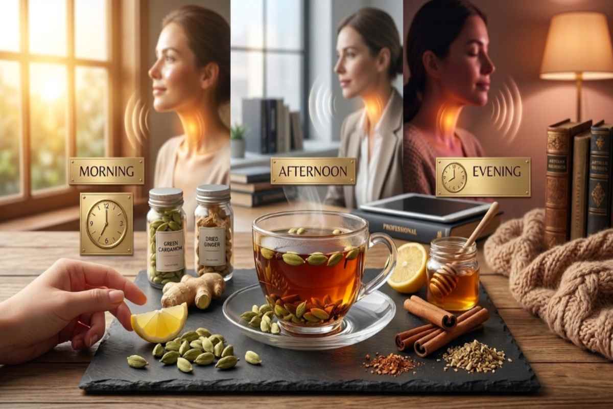 Best Time to Drink Cardamom Tea