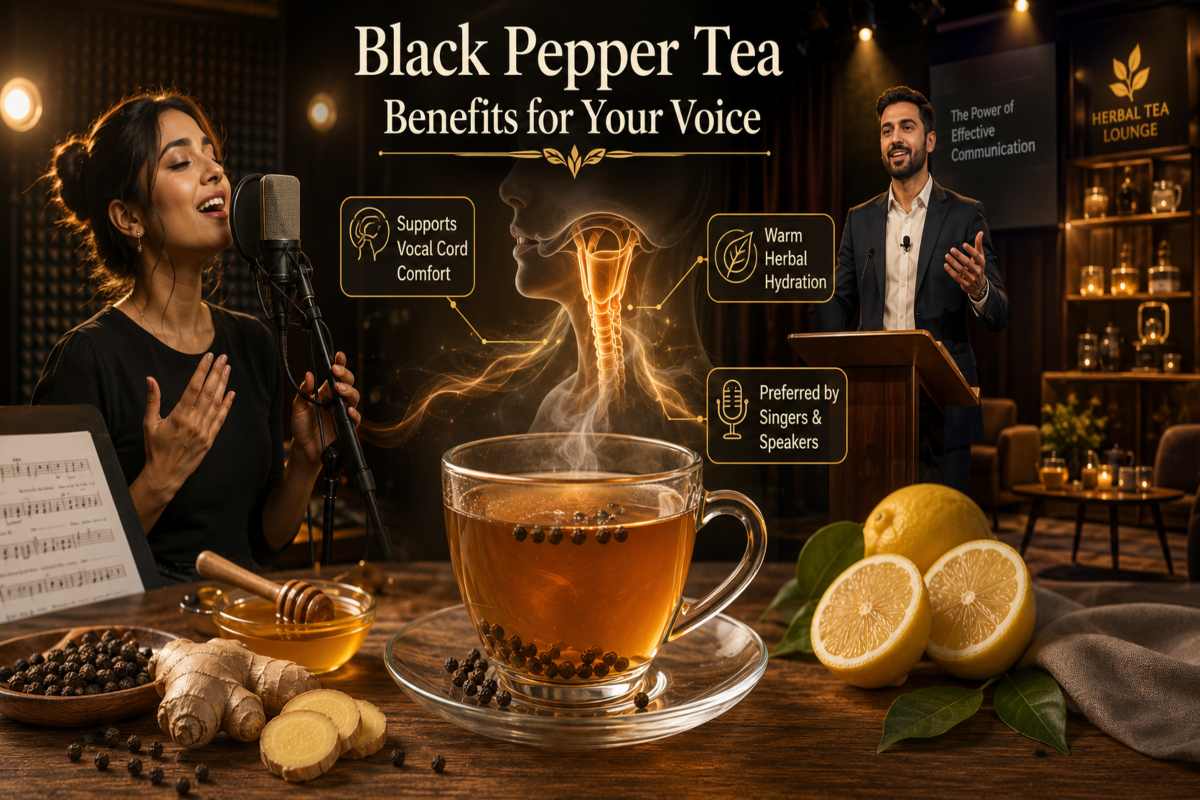 Black Pepper Tea Benefits for Your Voice 1