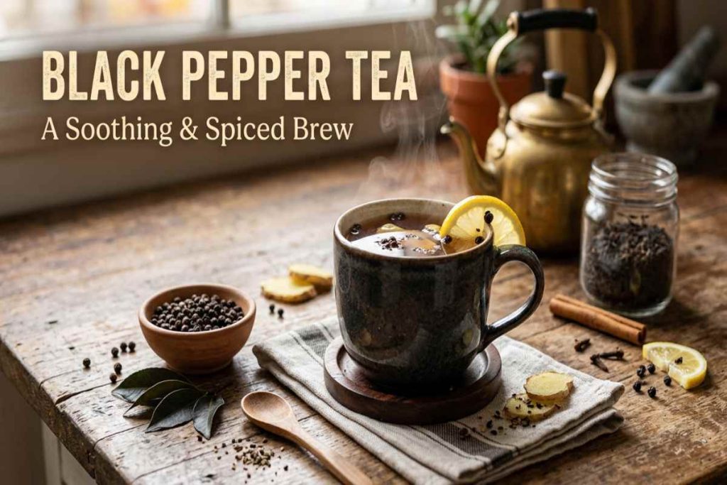 Black Pepper Tea for Voice