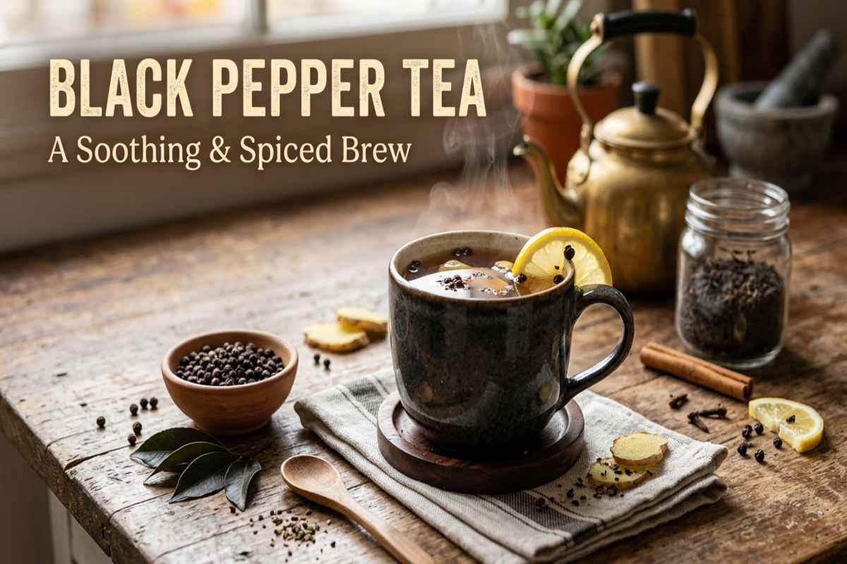 Black Pepper Tea for Voice