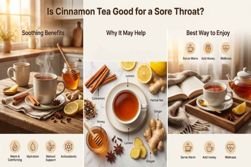 Cinnamon Tea for Throat