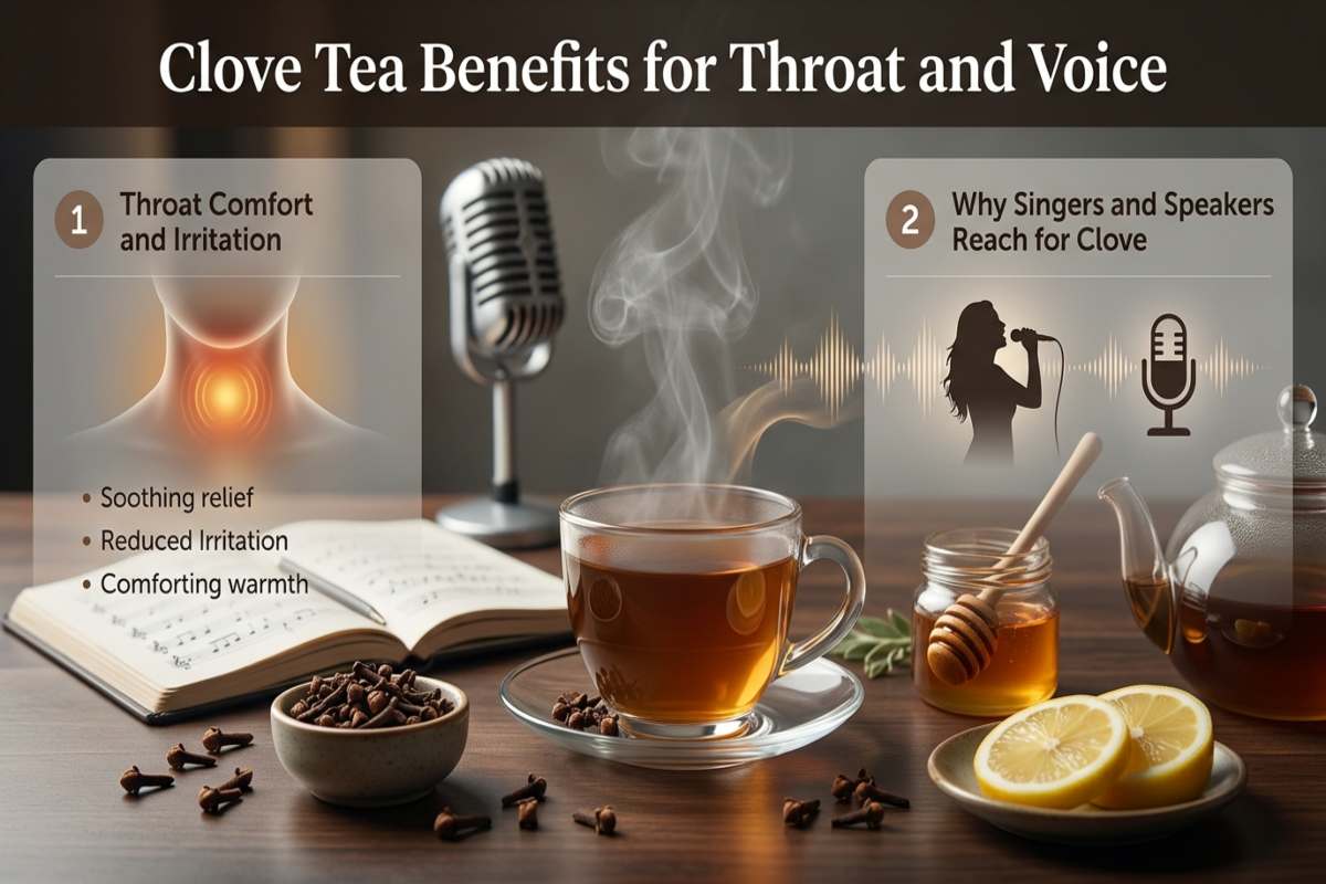 Clove Tea Benefits for Throat and Voice