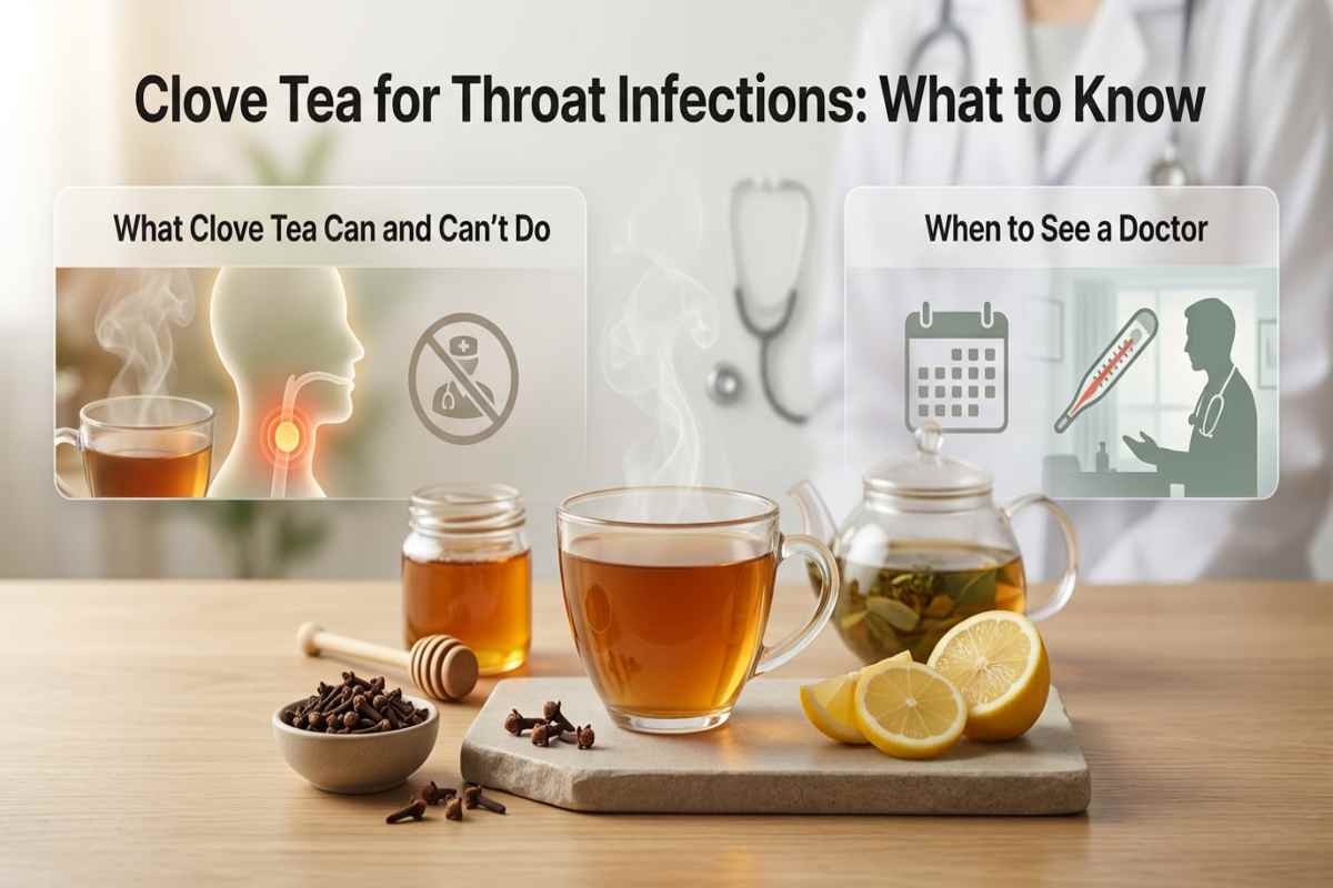 Clove Tea For Throat Infection