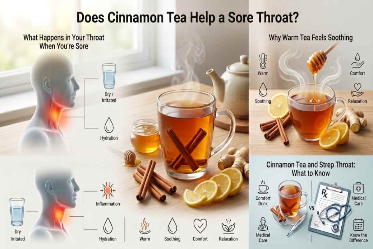 Does Cinnamon Tea Help a Sore Throat