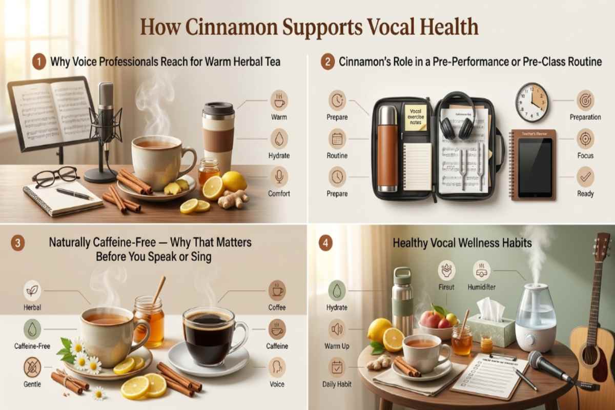 How Cinnamon Supports Vocal Health