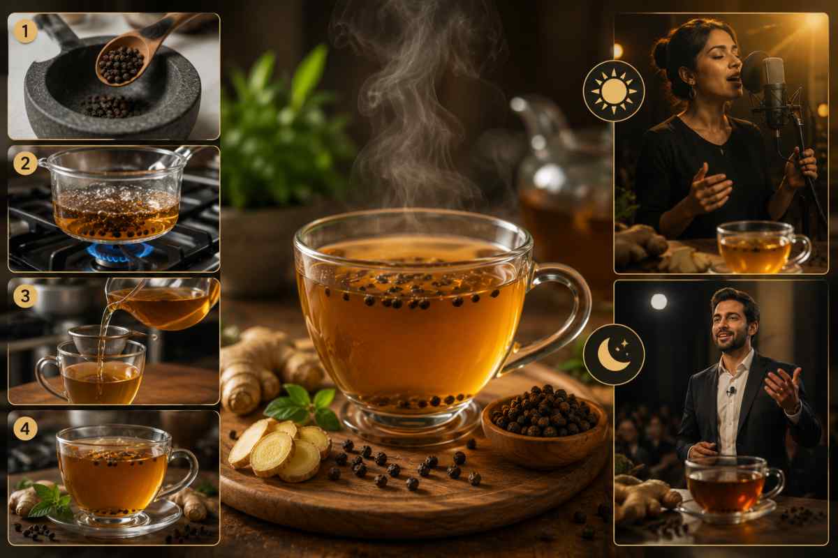 How to Make Black Pepper Tea