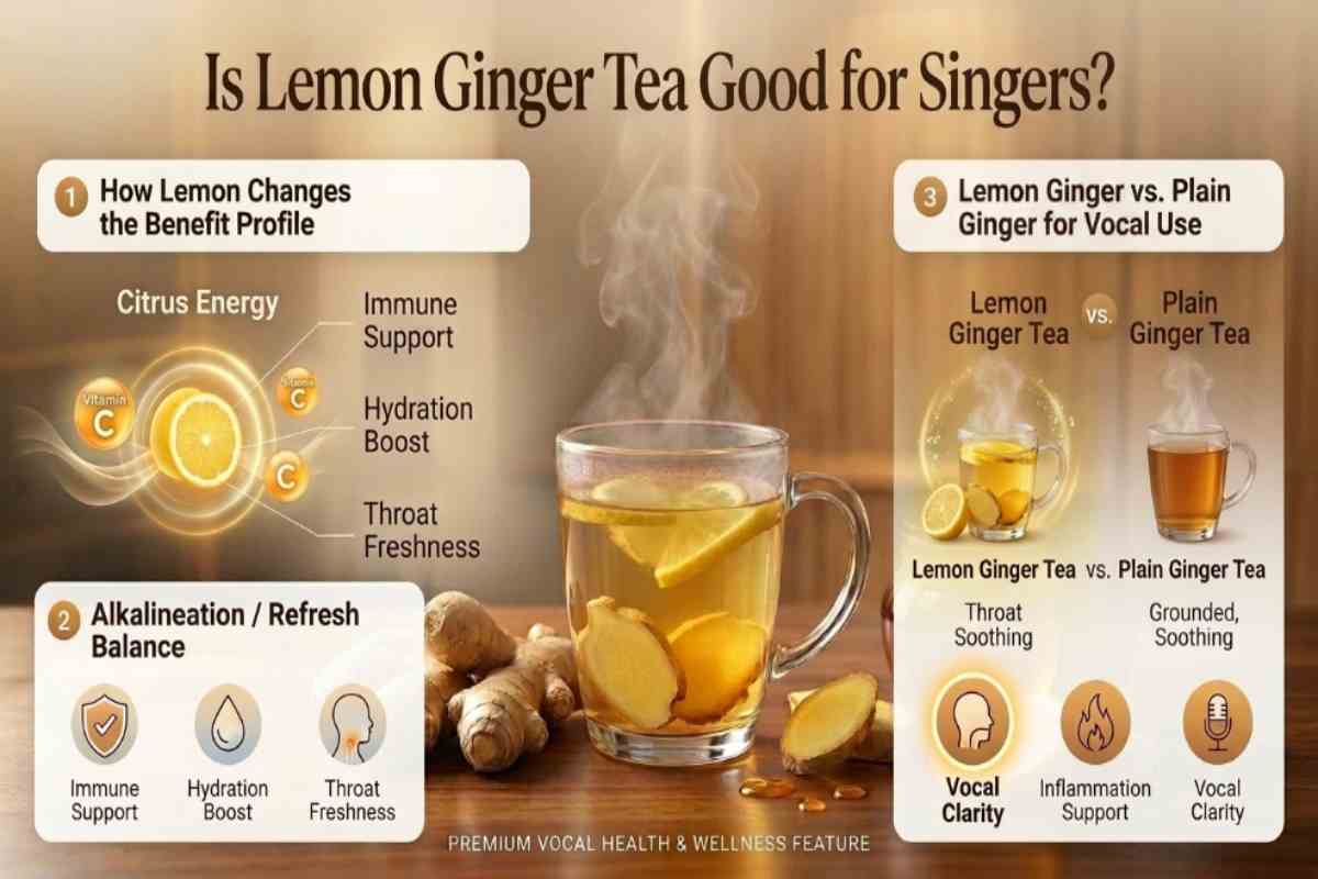 Is Lemon Ginger Tea Good for Singers