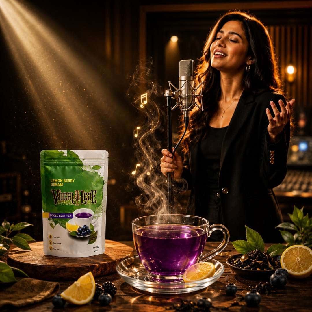 Vocal Leaf Tea for Singers