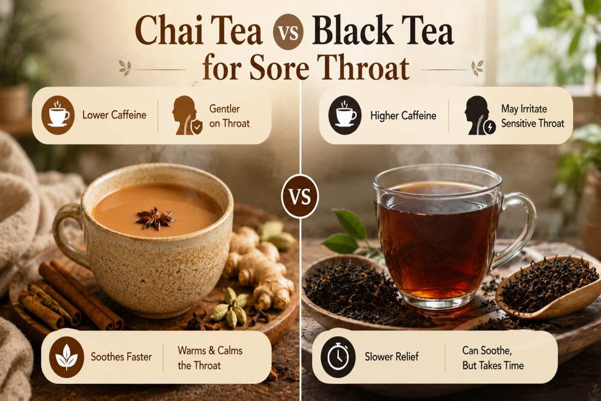 Chai Tea Vs Black Tea for Throat