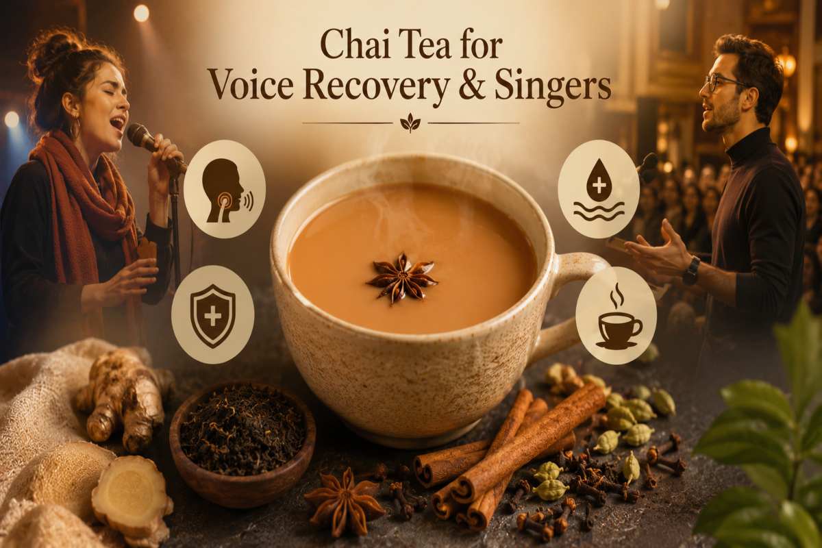 Chai Tea for Voice Recovery and Singers