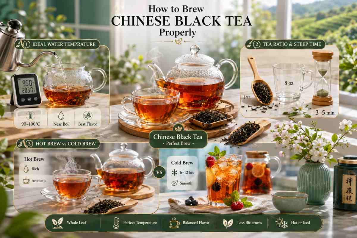 How to Brew Chinese Black Tea Properly