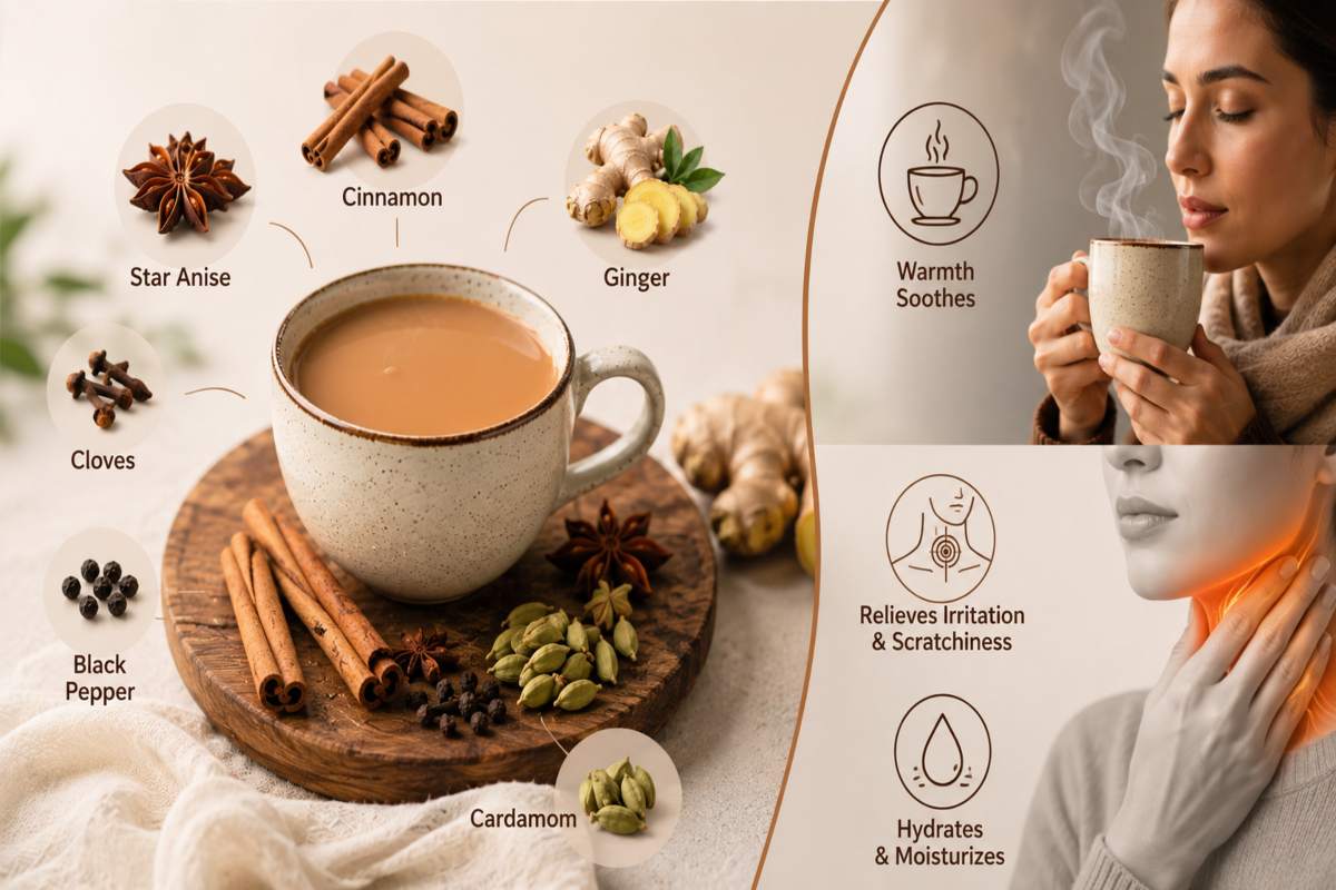 What Makes Chai Tea Good for a Sore Throat