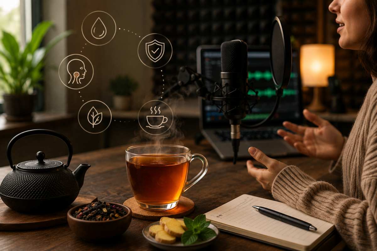What Makes Tea Good for Podcasters