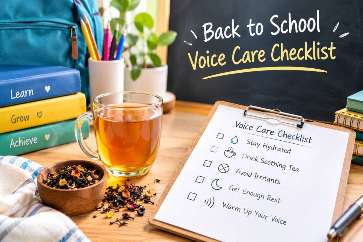Back to School Voice Care Checklist