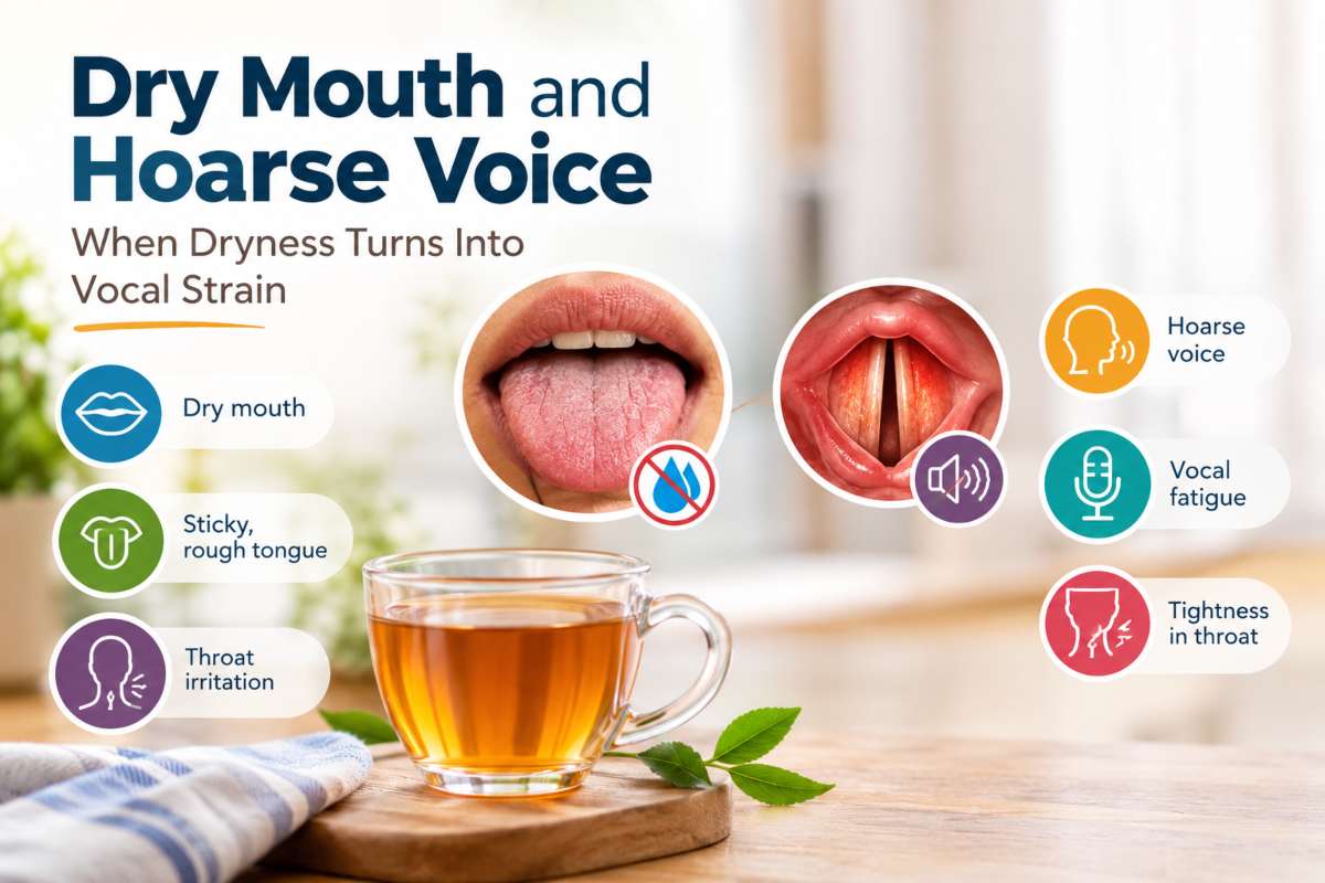 Dry Mouth and Hoarse Voice