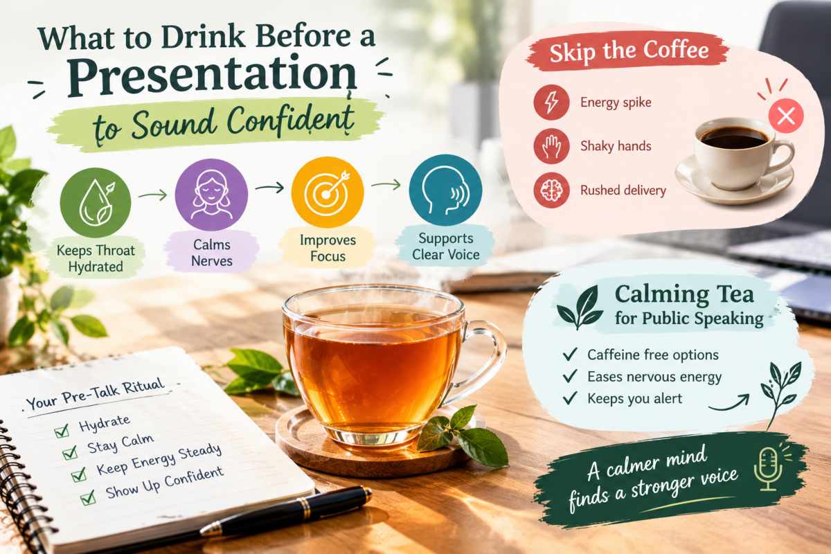 Tea for Public Speaking and Presentations