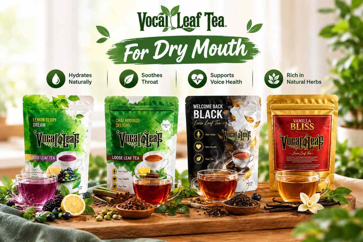 Vocal Leaf Tea For Dry Mouth