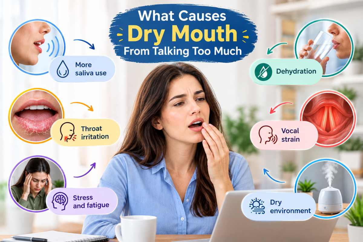What Causes Dry Mouth From Talking Too Much