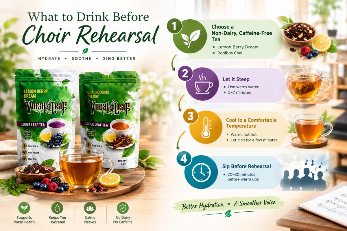 What to Drink Before Choir Rehearsal
