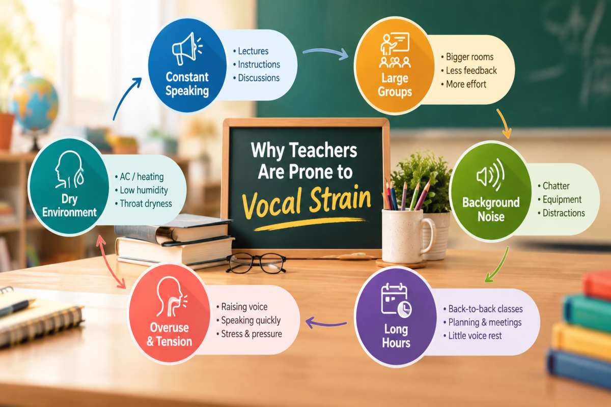 Why Teachers Are Prone to Vocal Strain